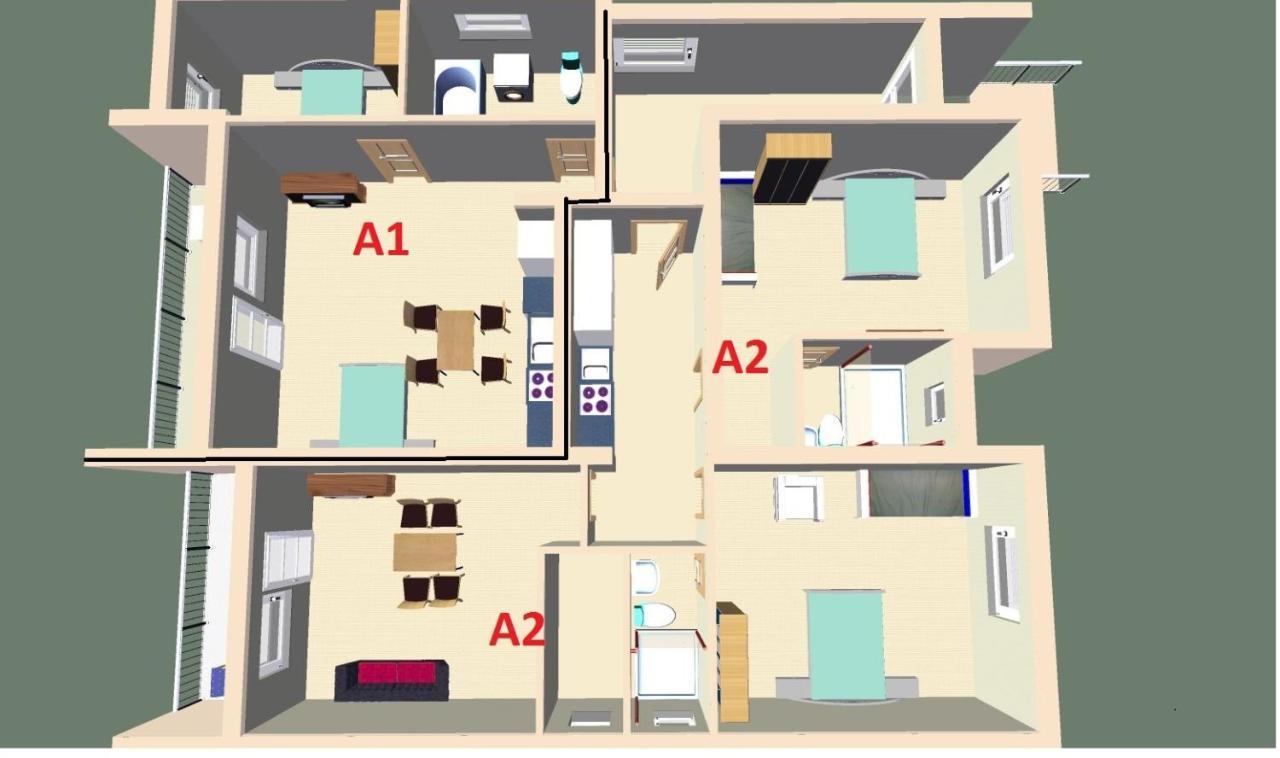 Apartmani Nada Mustapic Brela Esterno foto